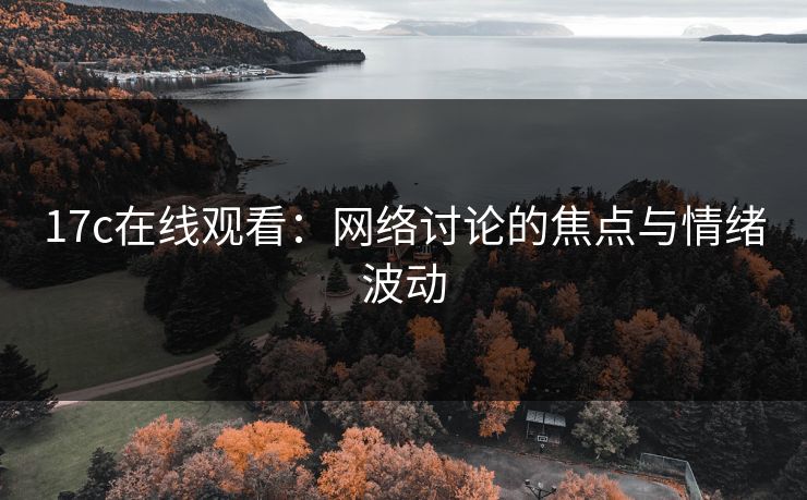 17c在线观看：网络讨论的焦点与情绪波动